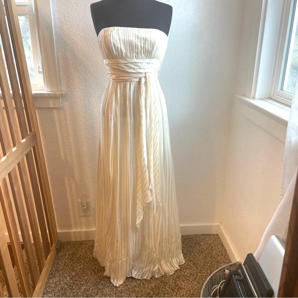 BCBG Maxazria formal gown silk 2